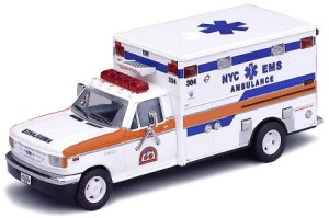 NYC-EMS ambulance before FDNY took over & changed colors